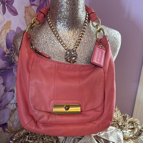 CoachLeather Shoulder Bag - Picture 1 of 4